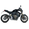 Ligne complète Mivv GP PRO Inox noir (H.072.LXBP) Honda CB650R CBR650R 19-