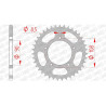 AFAM steel crown 39 teeth pitch 520 type 50601 Ducati 750 Paso