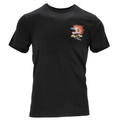 Tee-shirt Acerbis SP CLUB EAGLE Noir
