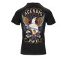 Tee-shirt Acerbis SP CLUB EAGLE Noir