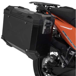 SW-Motech TraX ADVENTURE 45/37L KTM 790 ADVENTURE aluminum suitcase kit