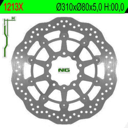 Disque de frein avant NG pétales Kawasaki Z800 ZX10R GTR/ZZR 1400