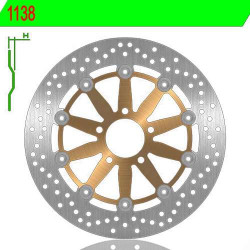 Front brake disc NG 1138 SUZ. GSXR750 85-88