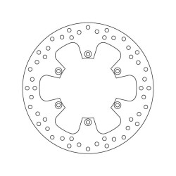 Rear brake disc Brembo Série Oro 68B407F0 KTM Adventure 950/990