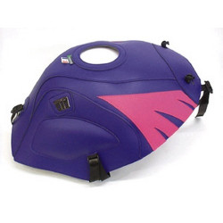 Tapis de réservoir Bagster violet fonce/deco fuchsia (1224A) Suzuki GS 500 E