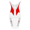 Housse de selle Bagster (2176H) Blanc/Rouge/Gris Clair/Lettres Argent Suzuki GSR600 07