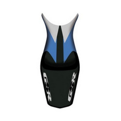 Housse de selle Bagster (2176N) Gitane/Gris/Noir/Lettres Grises Suzuki GSR600 09