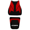Housse de selle Bagster (2153F) Noir/Rouge/Lettres Blanches Honda CBR1000RR 05