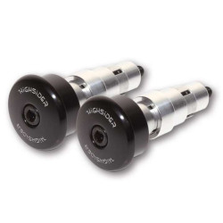 Embouts de guidon HIGHSIDER CURVE NOIR