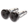 HIGHSIDER CURVE BLACK handlebar ends