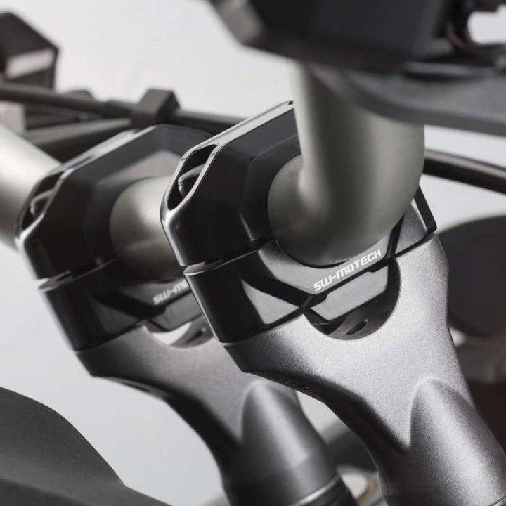 Universal handlebar riser 22mm SW-Motech +25mm