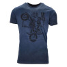 Tee-shirt Acerbis SP CLUB WHEELIE Bleu