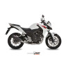 Mivv SUONO approved muffler Inox black (H.051.L9) Honda CB500F/CBR500R