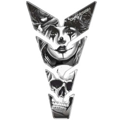 Puig SKULL &amp- POKER motorcycle tank protector