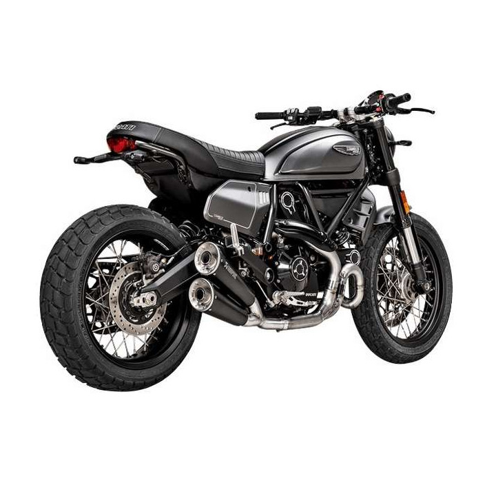 Collecteur Akrapovic Titane Ducati Scrambler 800 (E-D8E2)