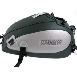 Bagster tank mat dark green silver grey (1692D) Ducati SCRAMBLER 800