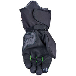 Gants moto Five WFX3 EVO WATERPROOF Noir / Jaune 2