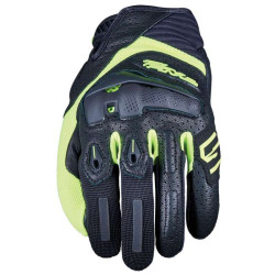Five RS1 Gloves Black/Yellow