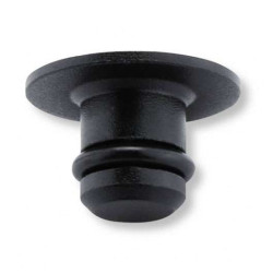 Bouchons obturateurs fixation de rétroviseurs M10 (noir mat) 2