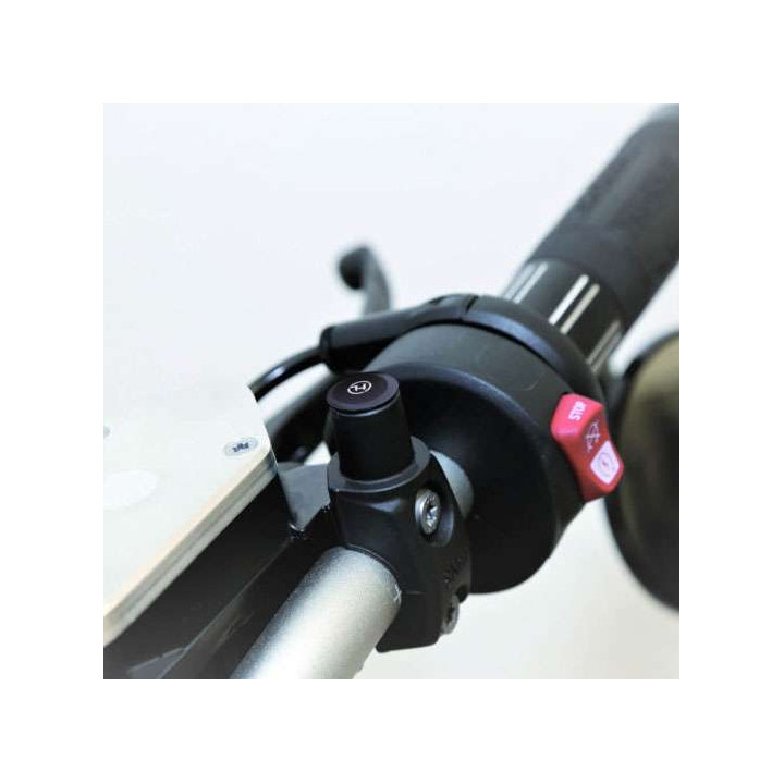 Bouchons obturateurs fixation de rétroviseurs M10 (noir mat)
