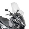 Bulle incolore Givi +31-5 cm D6107ST Kymco Downtown ABS TCS 125I-350I 2015-2024