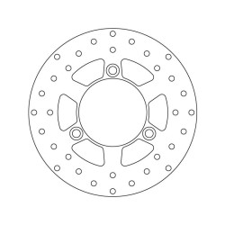 Brembo Oro Series front/rear brake disc 68B40729 Suzuki SIXTEEN 125/150 08-