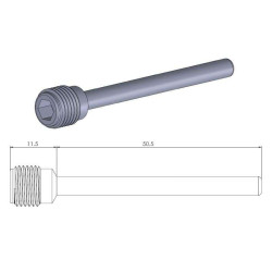 Axe plaquettes de frein Moto Master type TOKICO 51mm
