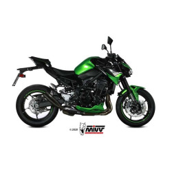 Mivv DOUBLE GUN muffler Inox black (K.052.SDGB) Kawasaki Z900 2