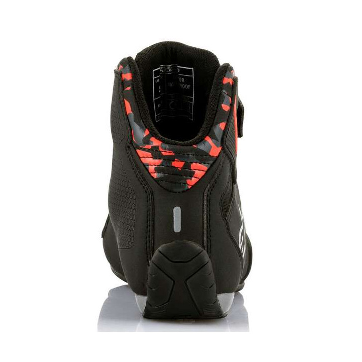 Alpinestars SEKTOR WATERPROOF Sneakers Black/Red Fluo