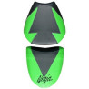 Housse de selle Bagster (2150B) Vert/Noir/Lettres Noires Kawasaki ZX10R 04-05