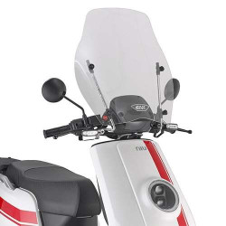 Pare-brise incolore Givi D1155ST sans fixation Honda 125-150 SH i 2017-2019 2