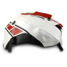 Tapis de réservoir Bagster 50° anniversaire/blanc/deco rouge/noir (1602F) Yamaha FZ 8