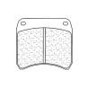 Plaquettes de frein sinter CL BRAKES 2950XBK5
