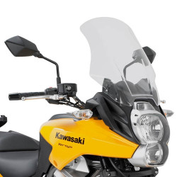 Clear bubble +21cm Givi (D410ST) Kawasaki 650 Versys 10-14