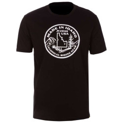 MADE IN IDAHO BLACK WHITE Klim T-shirt