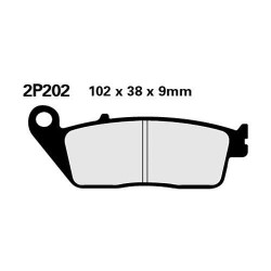 Nissin 2P202 ST sinter racing brake pads