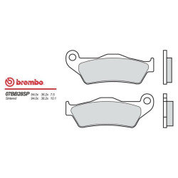 Motorcycle brake pads sinter Brembo 07BB28SP