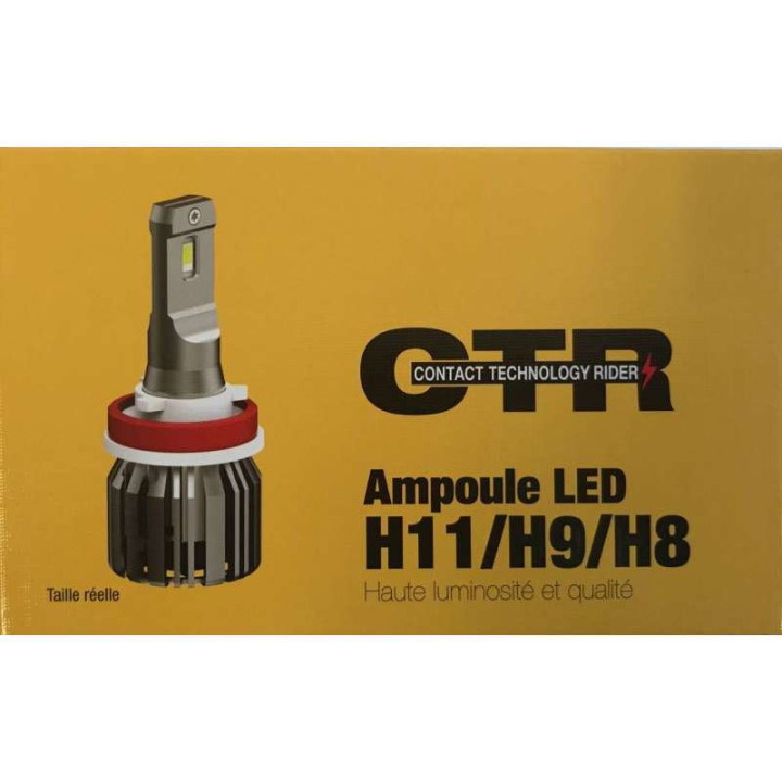 H8-H9-H11 12V 30W/3600lm LED headlight bulb