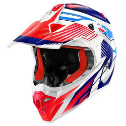 Casque moto cross Givi 60.1 FRESH Bleu/Blanc/Rouge