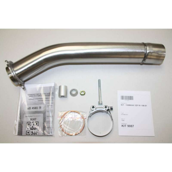 Silencieux homologué Ixil SOVE inox (OY9087VSE) Yamaha YZF-R1 98-01