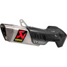 Silencieux homologué Akrapovic Titane Ducati Multistrada 1200 / 1200S 15-17