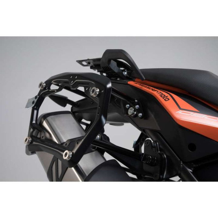SW-Motech TraX ADVENTURE 45/37L KTM ADVENTURE/SUPER ADVENTURE aluminum suitcase kit
