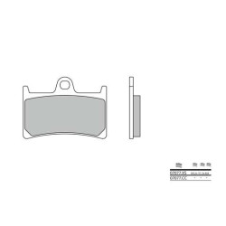 BREMBO carbon ceramic front brake pads 07077CC