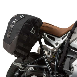Sacoche cavalière SW-Motech LEGEND GEAR LC1 + écarteur SLC droit BMW R NINE T Scrambler