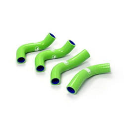 Kit 2 radiator durites SAMCO green Kawasaki ER-6 N/F