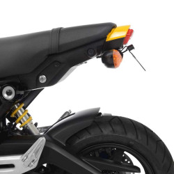 R&amp-G Honda MSX125 Grom plate bracket (LP0319BK) 2