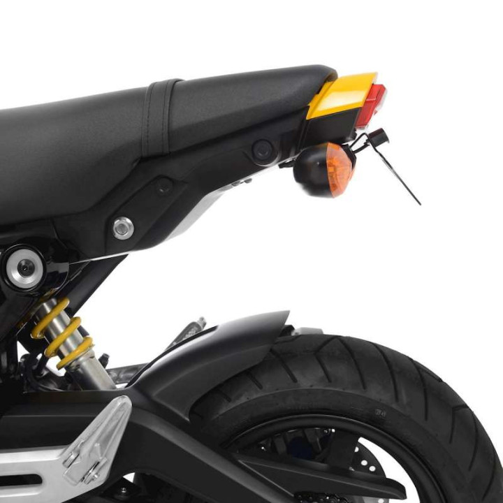 R&amp-G Honda MSX125 Grom plate bracket (LP0319BK)