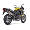 Silencieux homologué Akrapovic Titane/Carbone Triumph TIGER 800 11-17