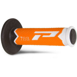 Motorcycle cross handles ProGrip 788 (white fluo base) 2