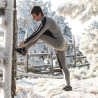 Pantalon thermique SIXS PNXWB MERINOS GRAY